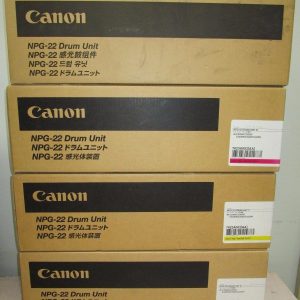 NPG-22 Canon Drum Unit Set All Colours C,M,Y,K Genuine